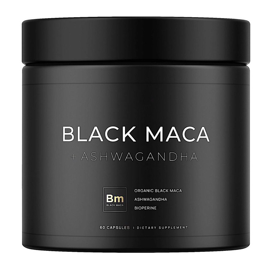 Black Maca Ashwagandha Supplément alimentaire Mélange de nature