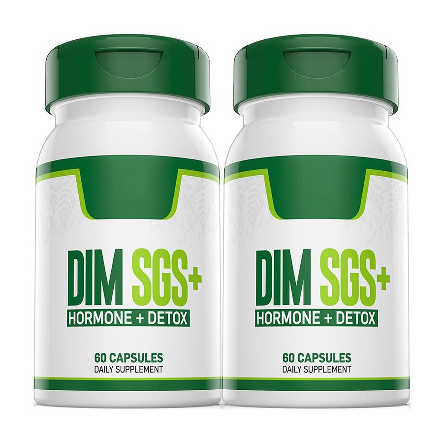 Dim SGS Hormone Detox Supplément quotidien Balance de la nature pour la vitalité du bien-être hormonal