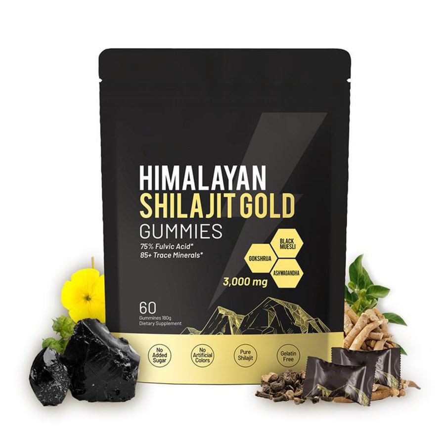 Himalaya Shilajit Gold Gummies Nature's Power Wellness Elixir