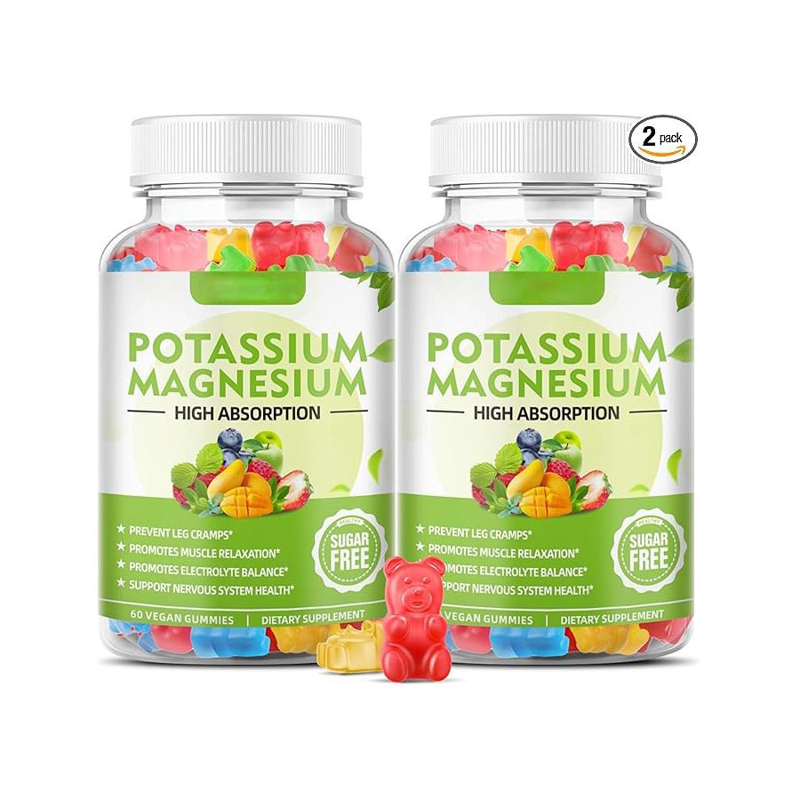 Potassium Magnésium High Absorption Gummies: Nature's Electrolyte Powerhouse pour le bien-être vibrant