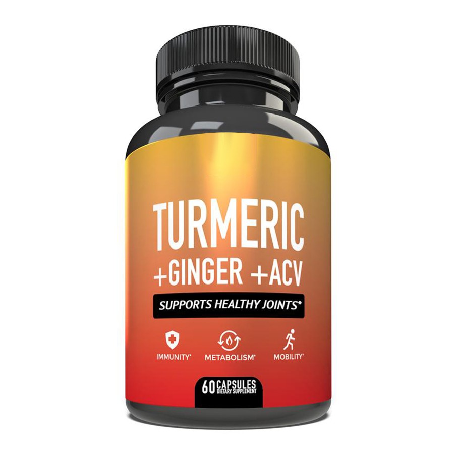 Curcuma ginger acv votre mélange tout naturel pour l'immunité, soutien à l'inflammation de la mobilité